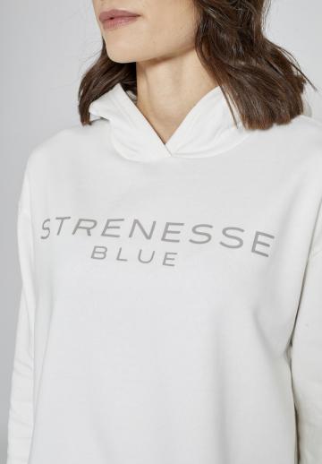 Пуловер с капюшоном