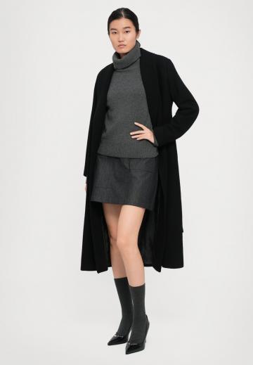 Шерстяное пальто