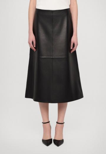Кожаная юбка
