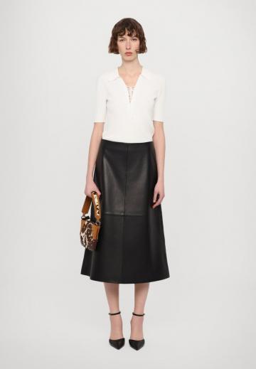 Кожаная юбка