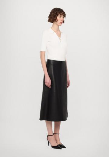 Кожаная юбка