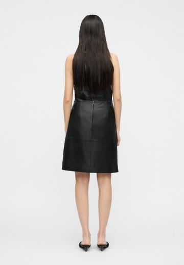 Кожаная юбка