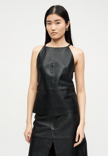 Кожаная юбка