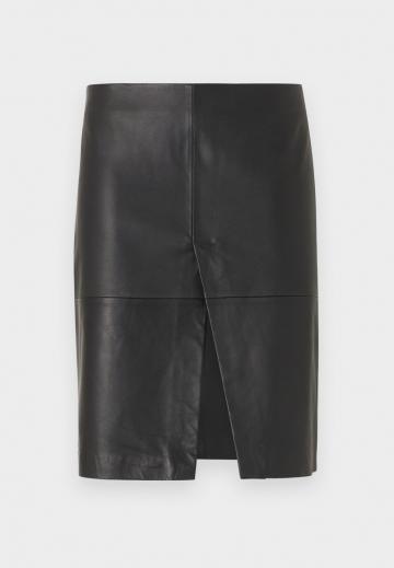 Кожаная юбка