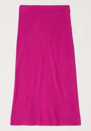 Вязаная юбка