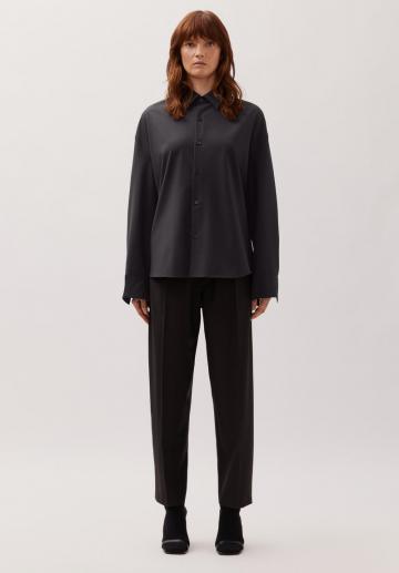 Атласная блузка