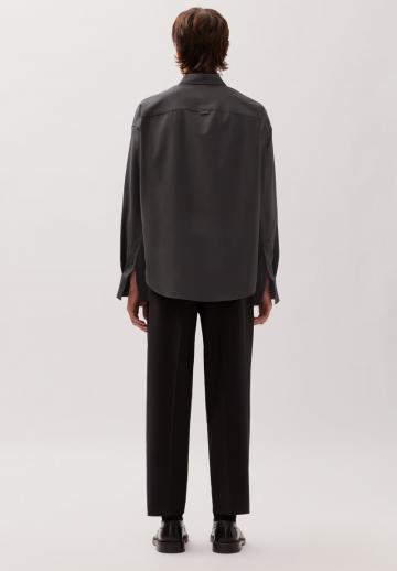 Атласная блузка