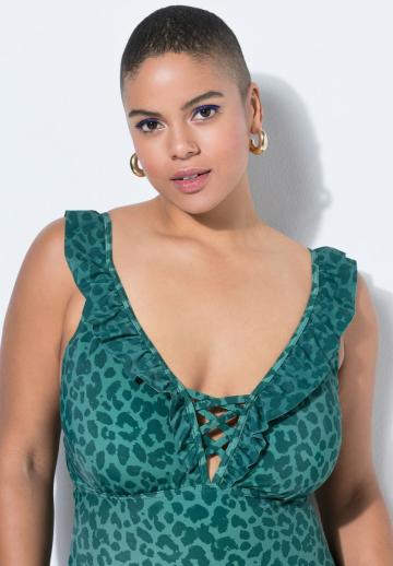 Слитный купальник