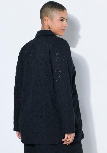 Длинный блейзер