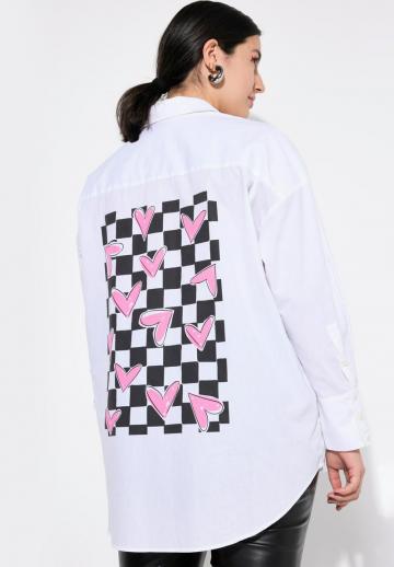 Длинная блузка