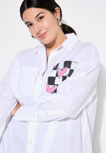 Длинная блузка