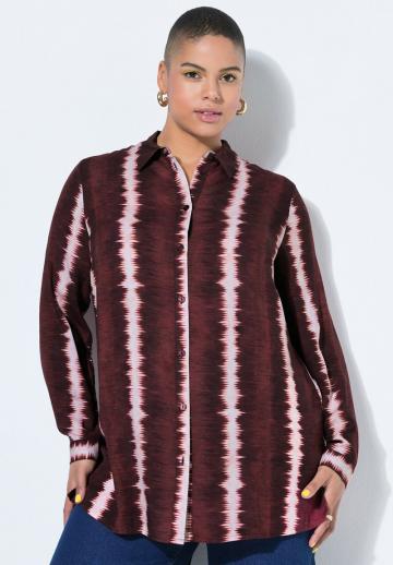 Длинная блузка