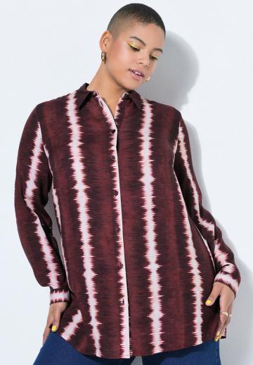 Длинная блузка