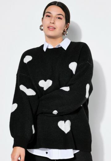 Длинный пуловер