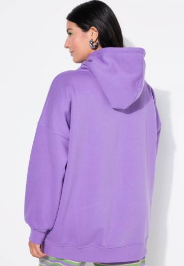 Пуловер с капюшоном