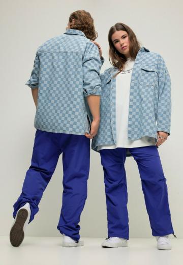 Джинсовая блузка