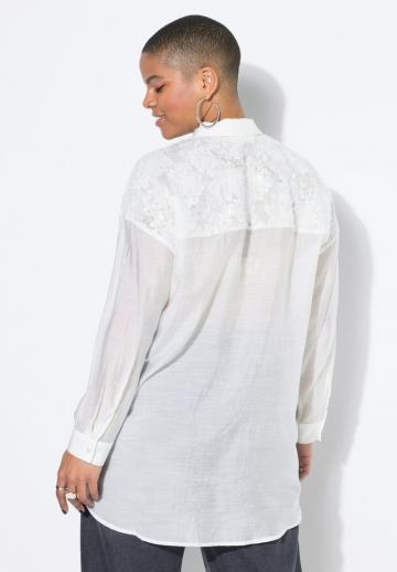 Длинная блузка