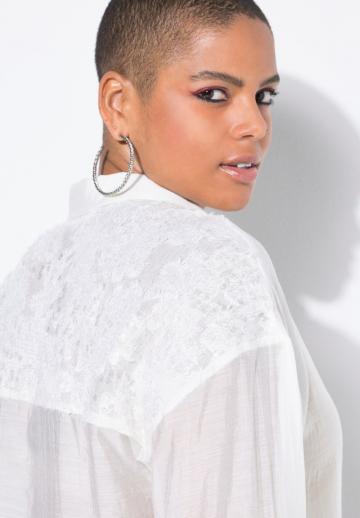 Длинная блузка