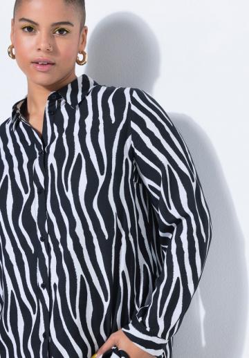 Длинная блузка