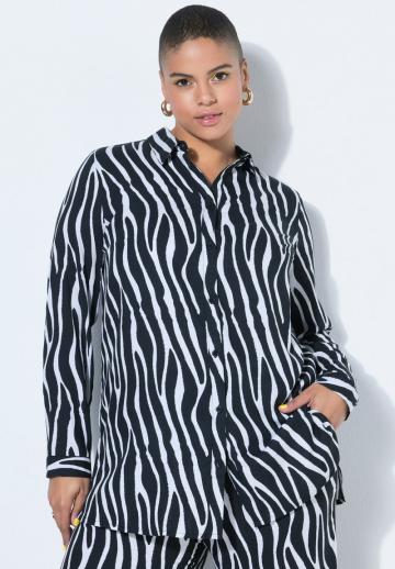 Длинная блузка