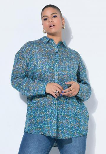 Длинная блузка