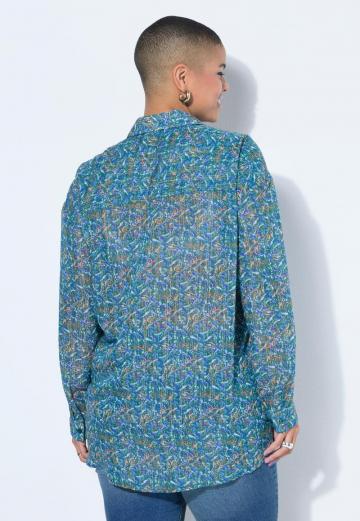 Длинная блузка