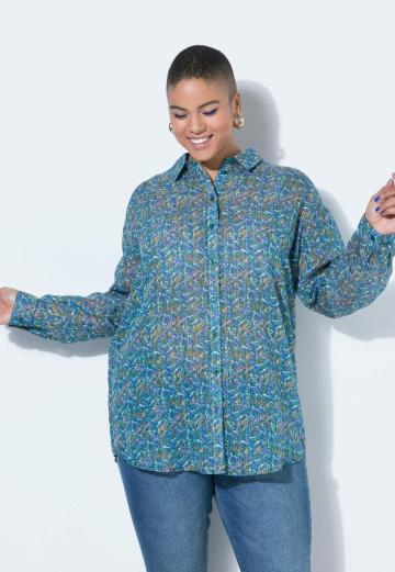 Длинная блузка