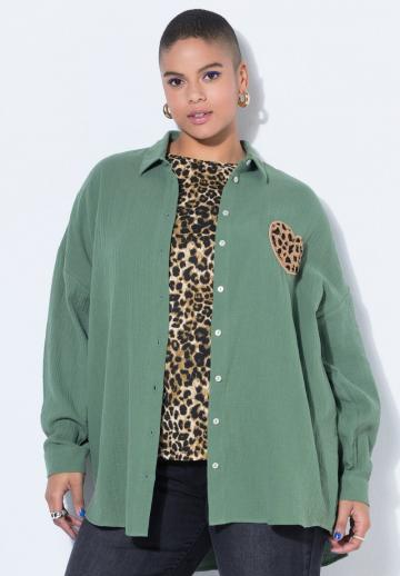 Длинная блузка