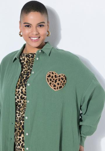 Длинная блузка