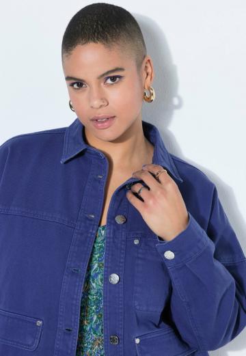 Джинсовая блузка