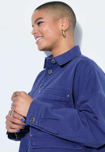 Джинсовая блузка