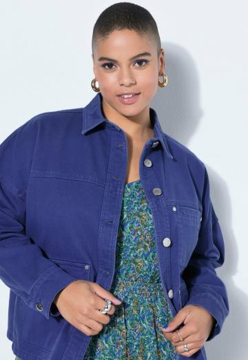 Джинсовая блузка