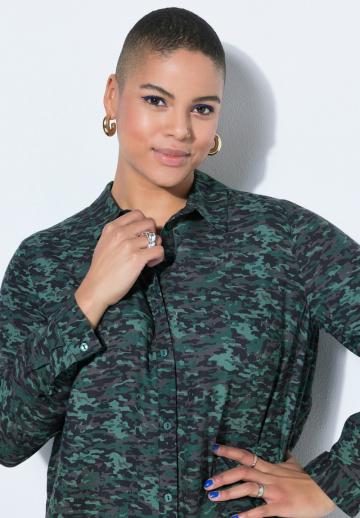 Длинная блузка