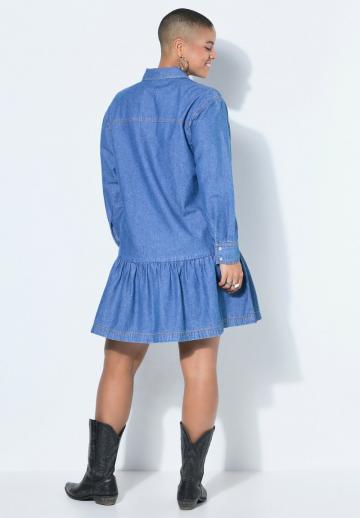 Джинсовое платье