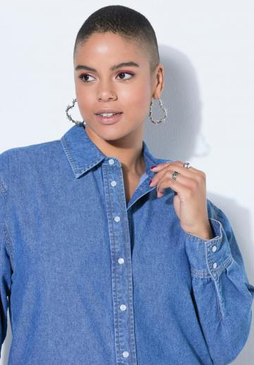 Джинсовое платье