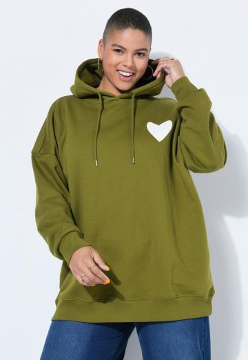 Пуловер с капюшоном