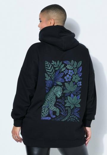 Пуловер с капюшоном