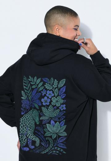 Пуловер с капюшоном