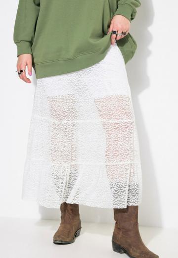 Юбка с воланами