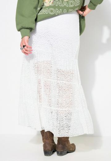 Юбка с воланами