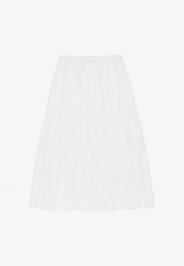 Юбка с воланами