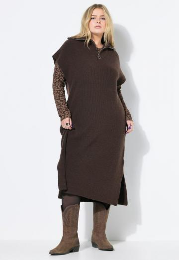 Вязаное платье