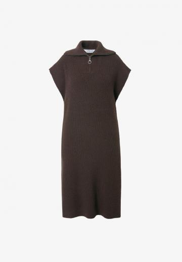Вязаное платье