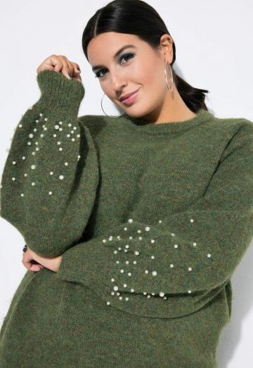 Длинный пуловер