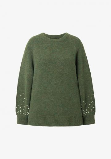 Длинный пуловер