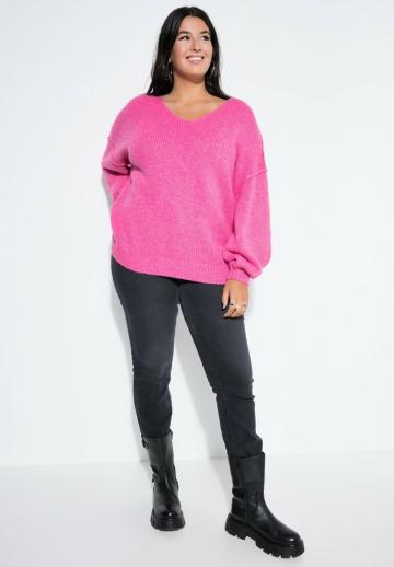 Длинный пуловер