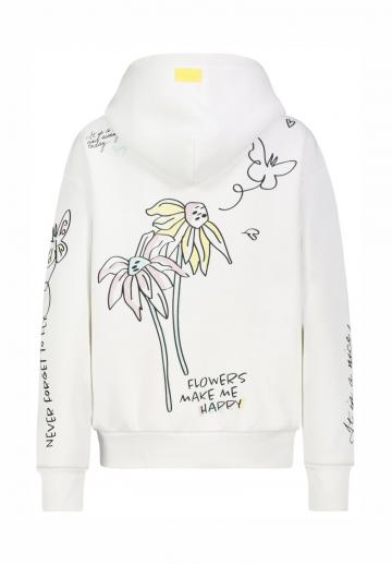 Пуловер с капюшоном