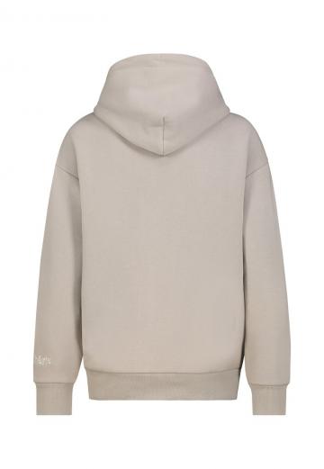 Пуловер с капюшоном