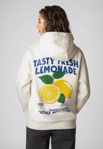 Пуловер с капюшоном