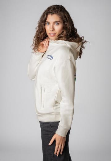 Пуловер с капюшоном